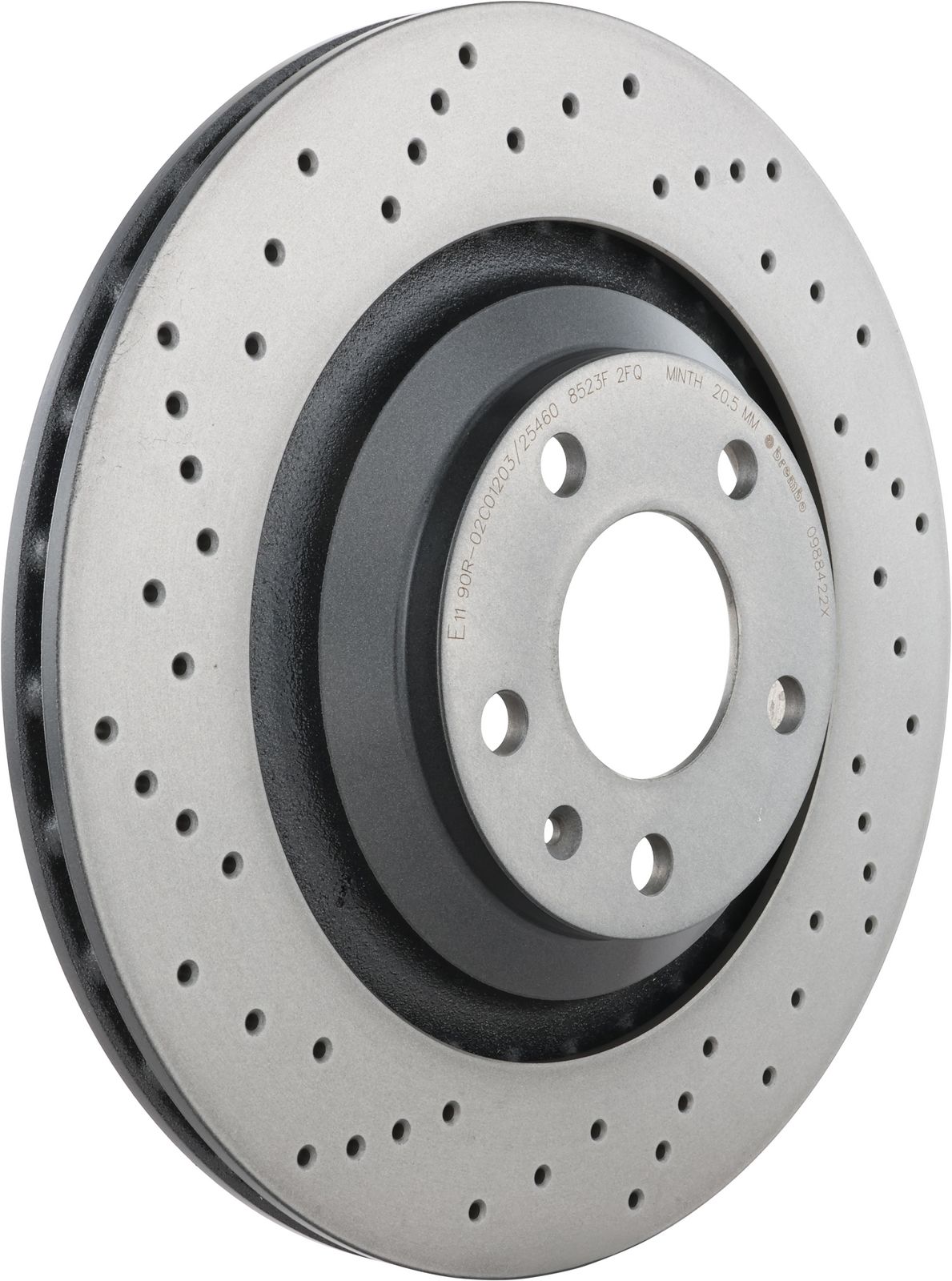 XTRA Rear Disc Brake Rotor - 09.8842.2X_01
