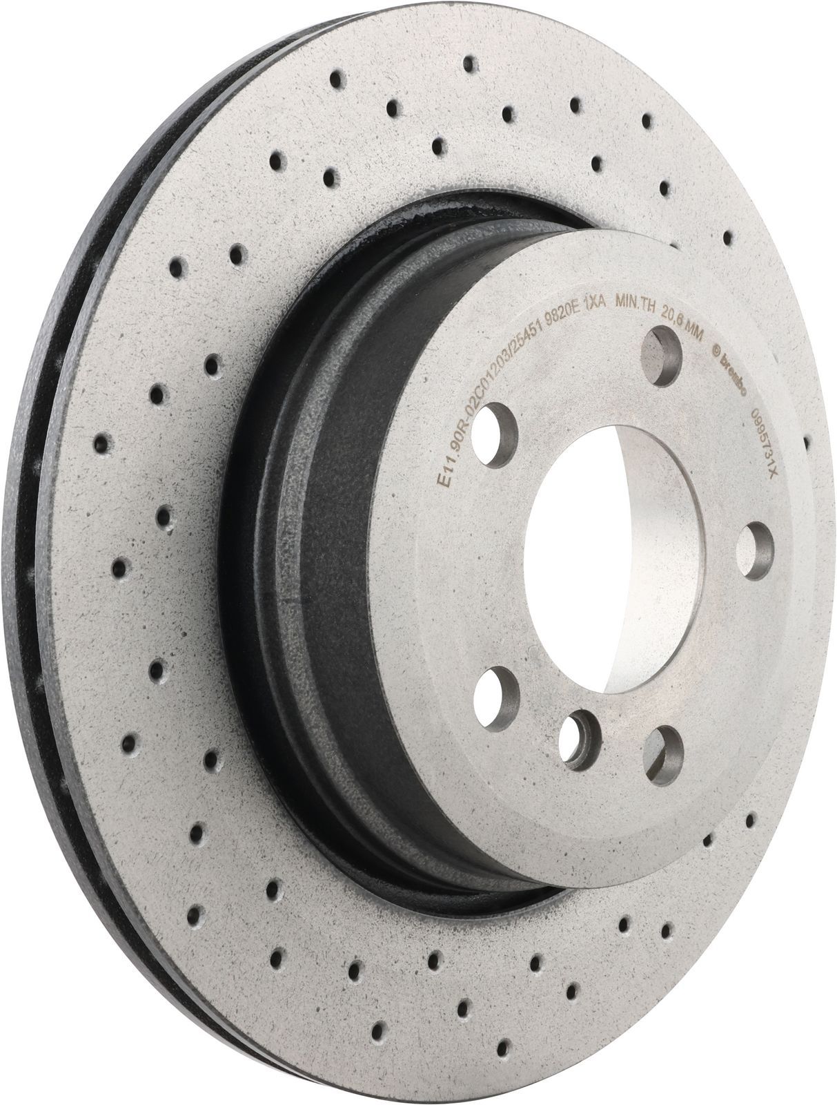 XTRA Rear Disc Brake Rotor - 09.9573.1X_01