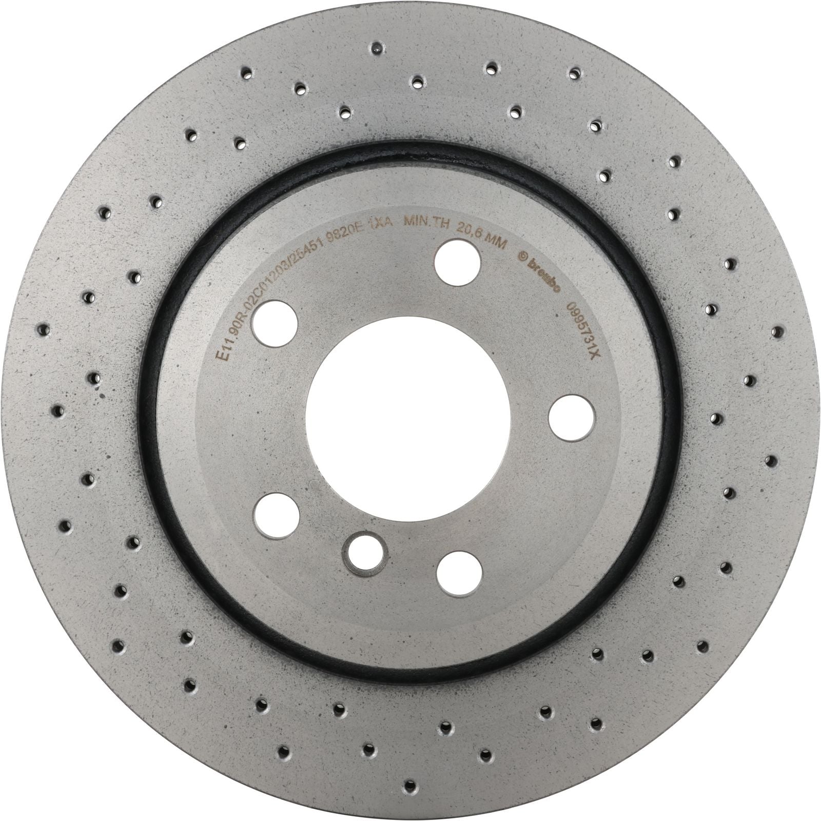 XTRA Rear Disc Brake Rotor - 09.9573.1X_03