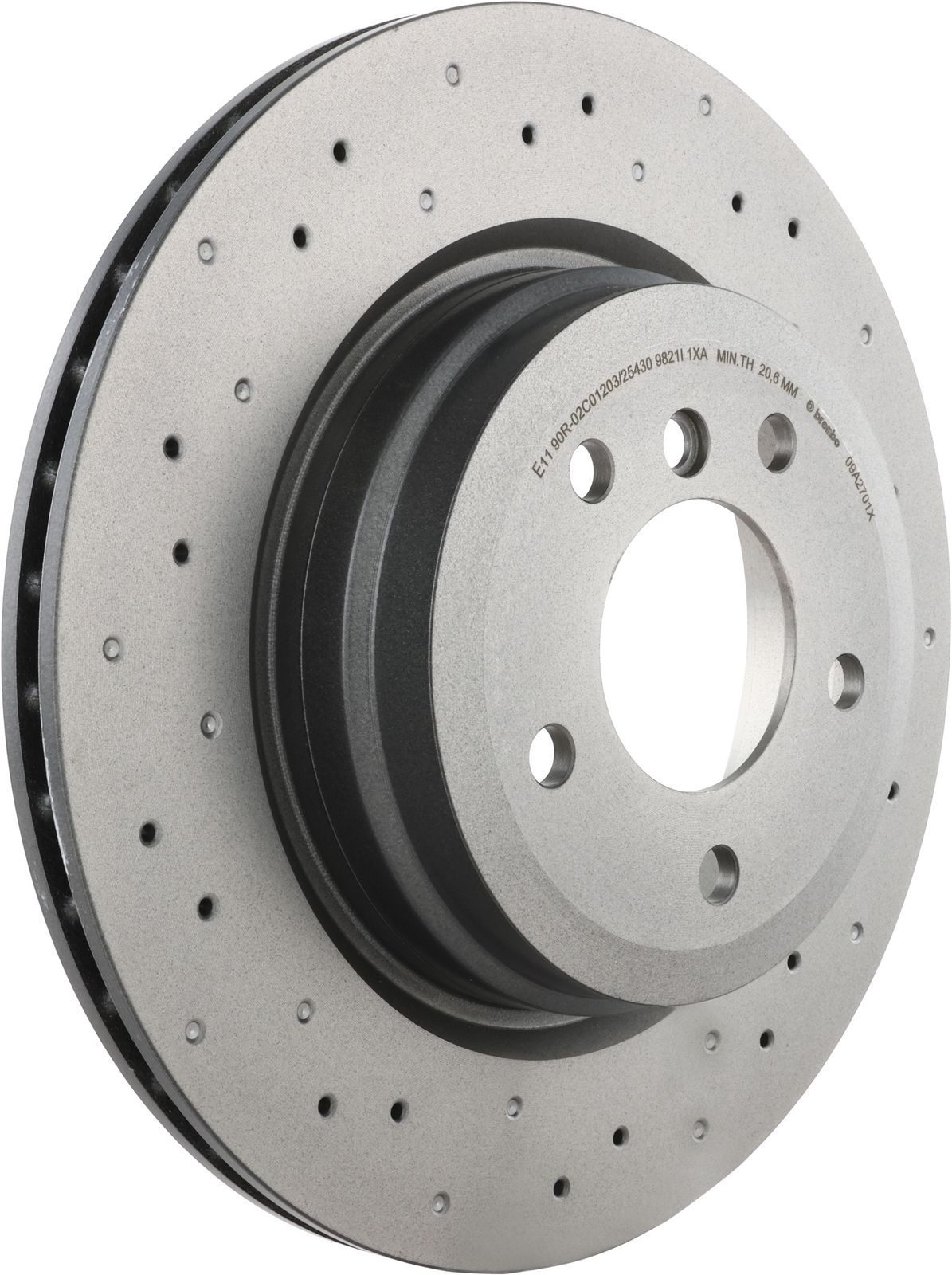 XTRA Rear Disc Brake Rotor - 09.A270.1X_01