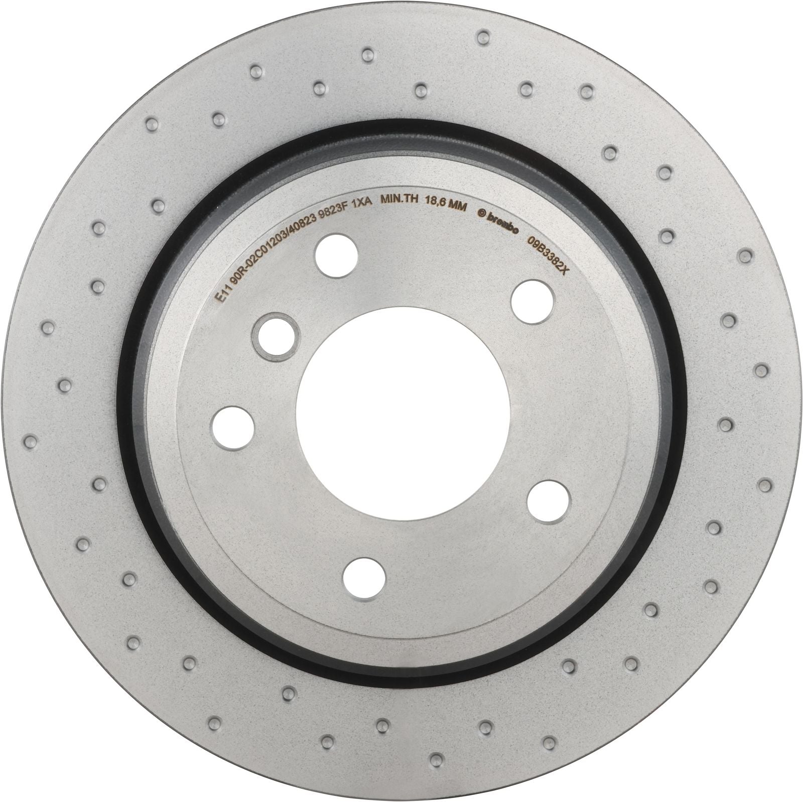 XTRA Rear Disc Brake Rotor - 09.B338.2X_03