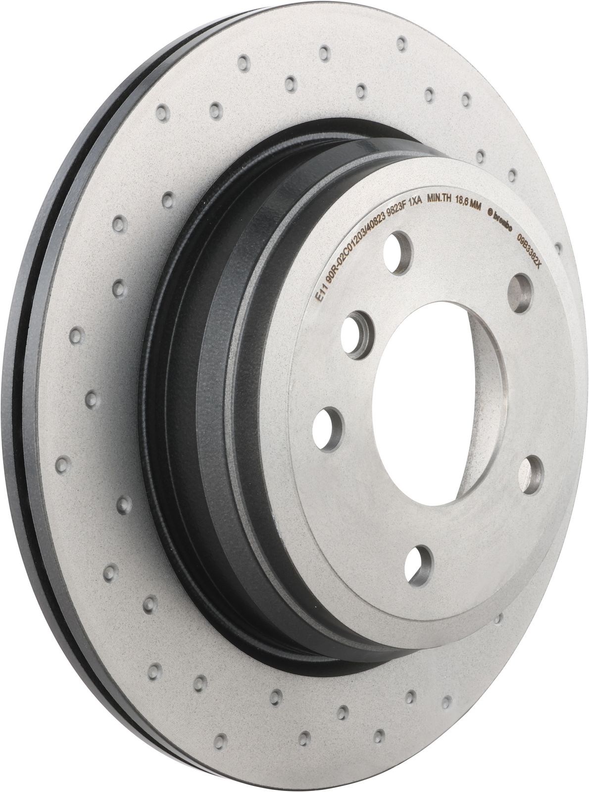 XTRA Rear Disc Brake Rotor - 09.B338.2X_01