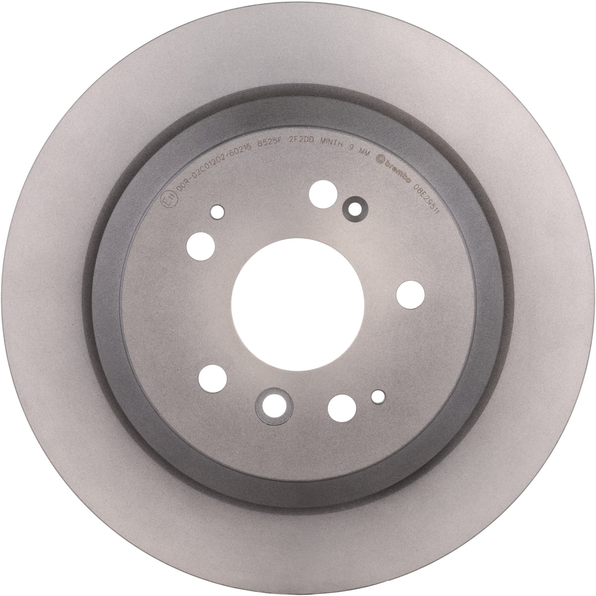 PRIME UV Coated Rear Disc Brake Rotor - 08.E295.11