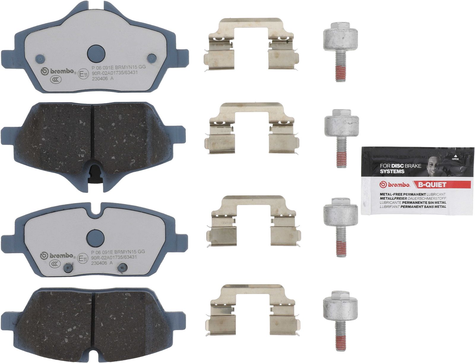 BEYOND EV Front Disc Brake Pad Set - P06091E_01