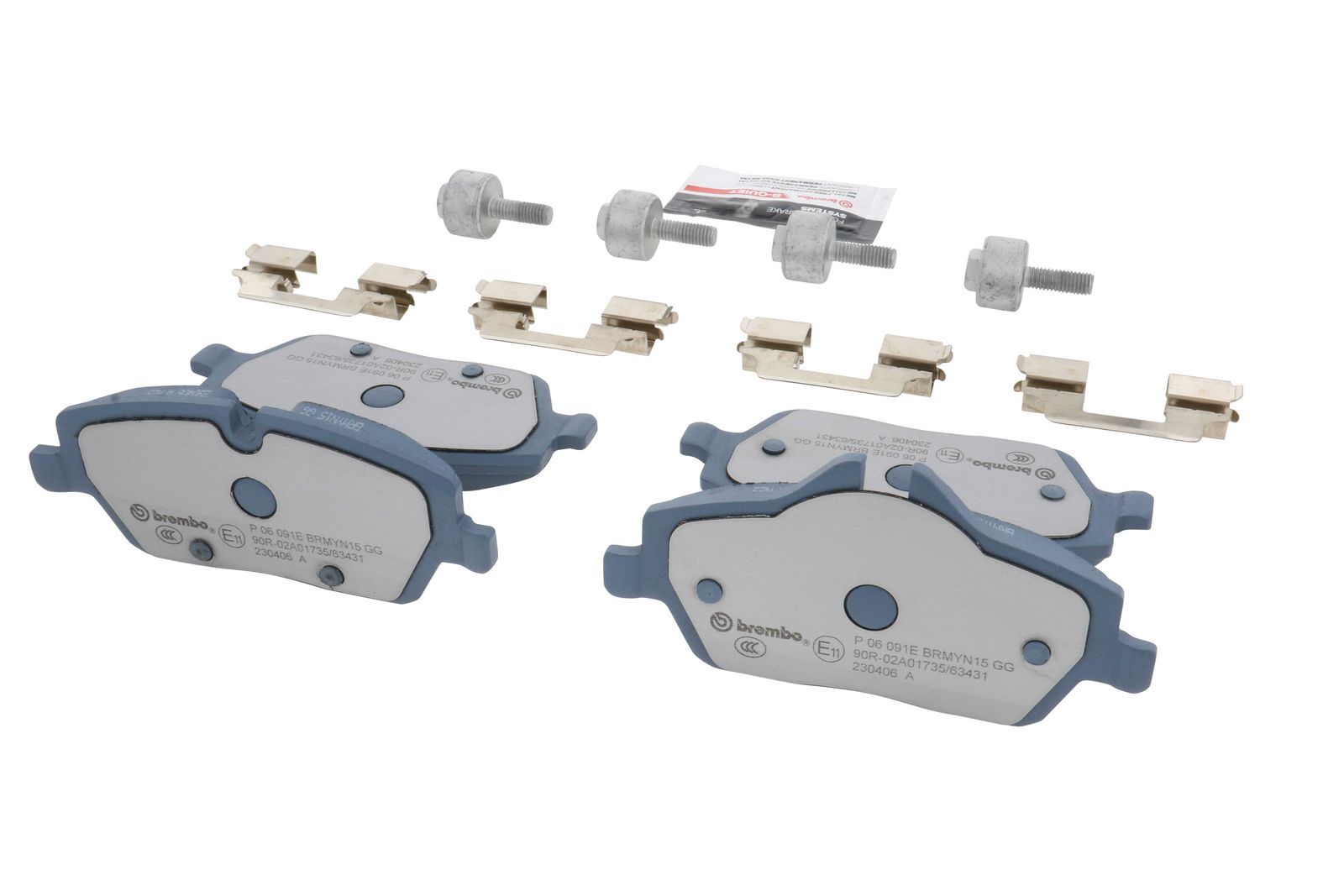 BEYOND EV Front Disc Brake Pad Set - P06091E_16