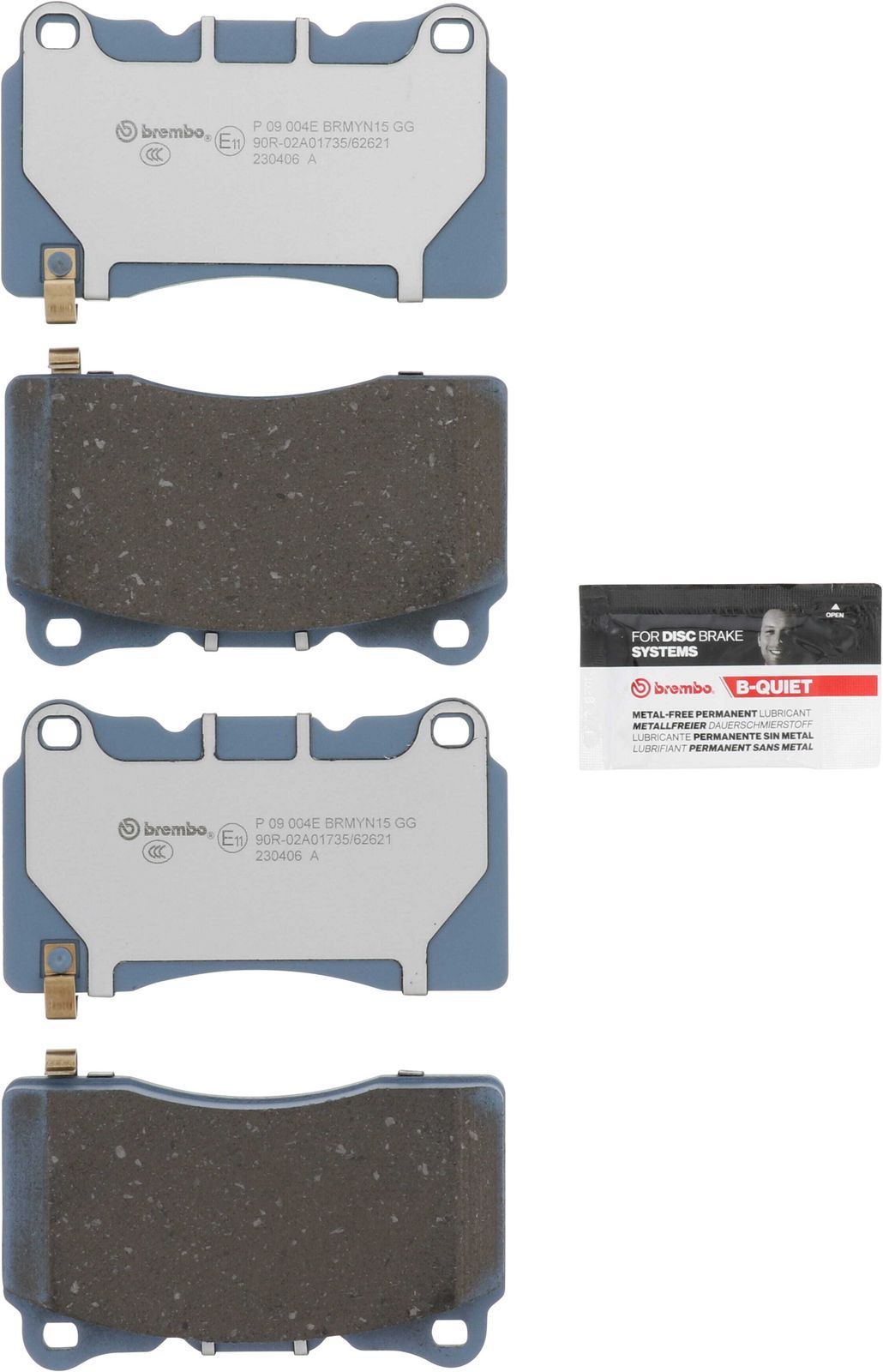 BEYOND EV Front Disc Brake Pad Set - P09004E_01