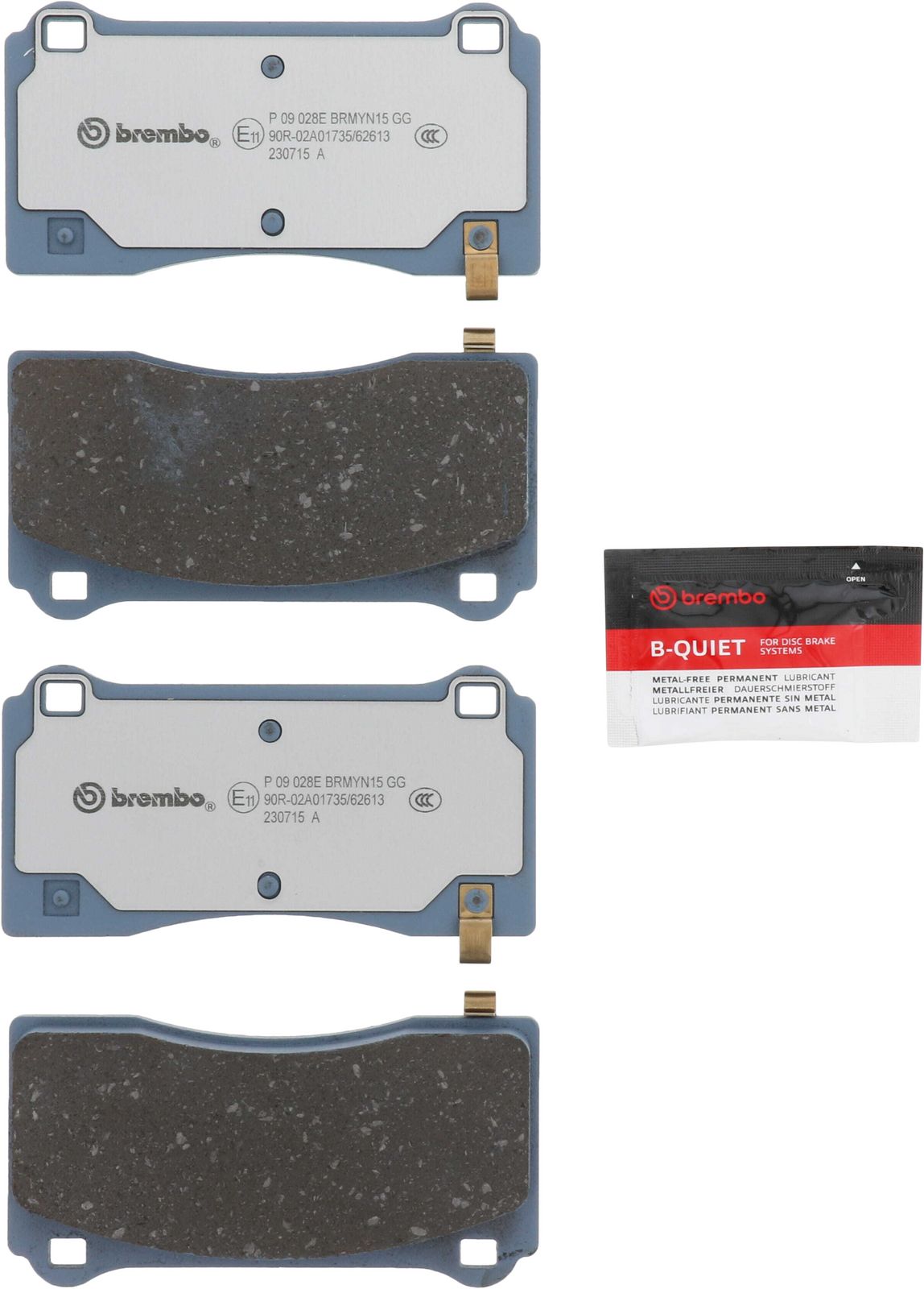 BEYOND EV Front Disc Brake Pad Set - P09028E_01