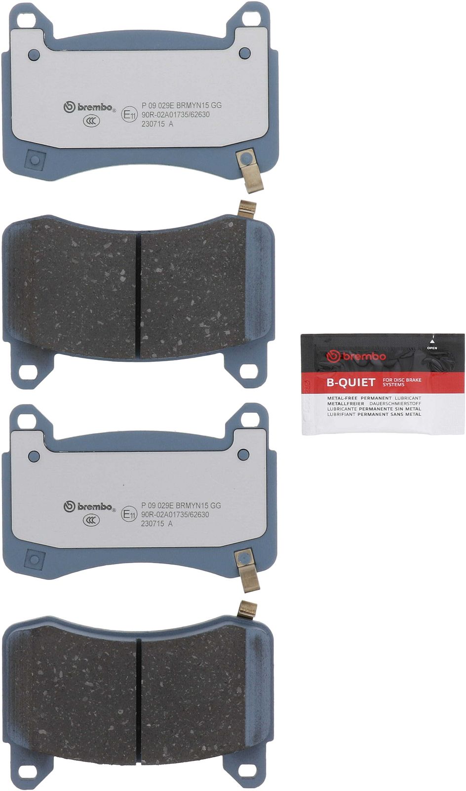 BEYOND EV Front Disc Brake Pad Set - P09029E_01