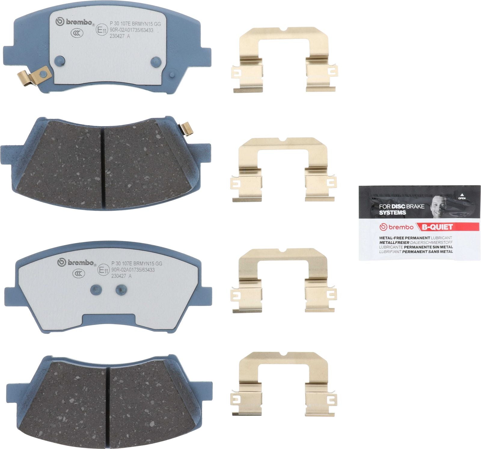 BEYOND EV Front Disc Brake Pad Set - P30107E_01