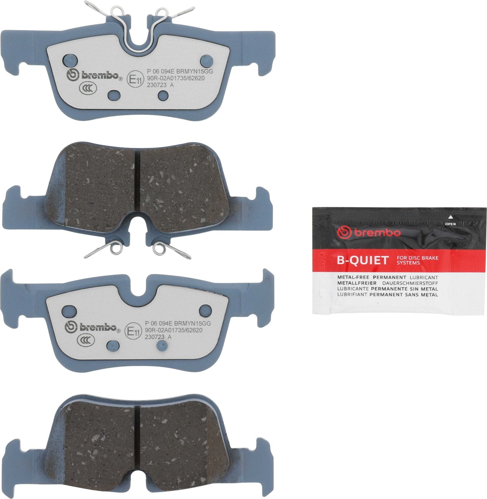BEYOND EV Rear Disc Brake Pad Set - P06094E_01
