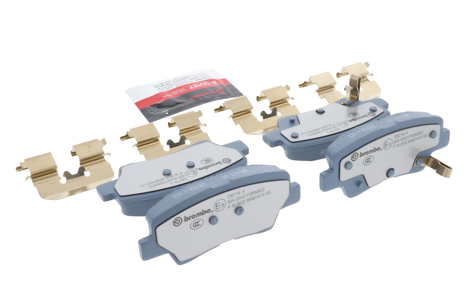 BEYOND EV Rear Disc Brake Pad Set - P30067E_14