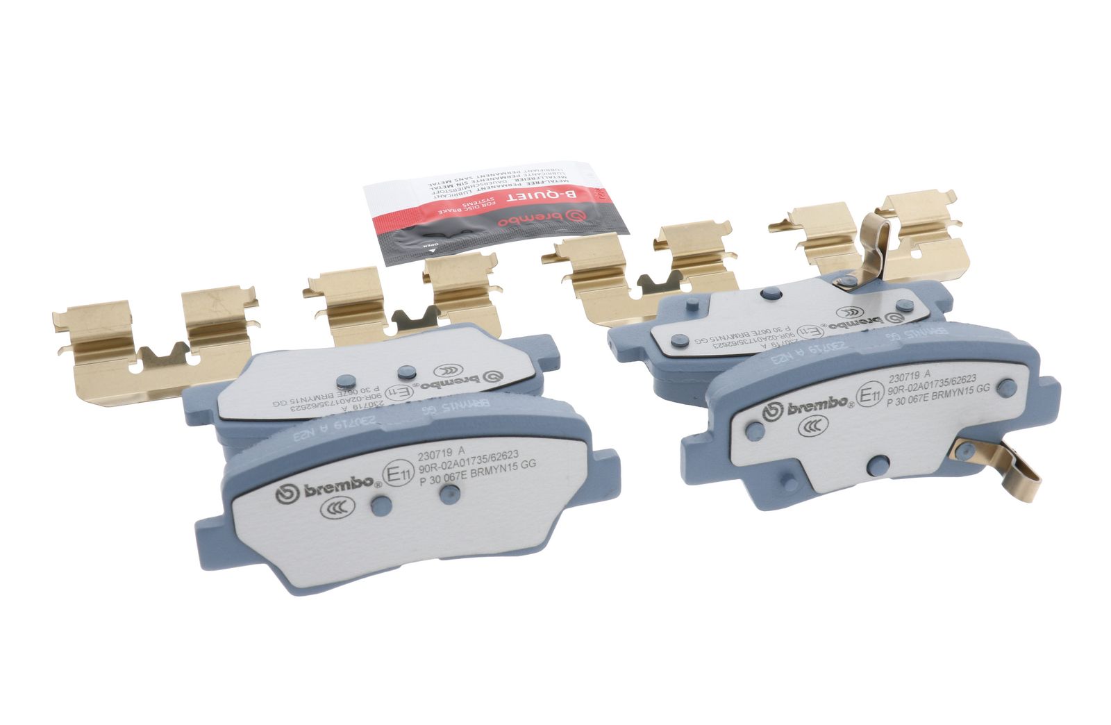 BEYOND EV Rear Disc Brake Pad Set - P30067E_15