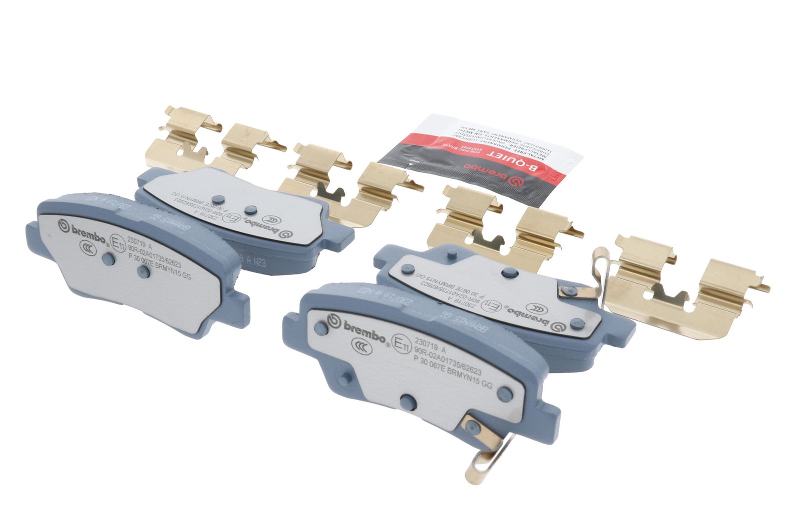 BEYOND EV Rear Disc Brake Pad Set - P30067E_18