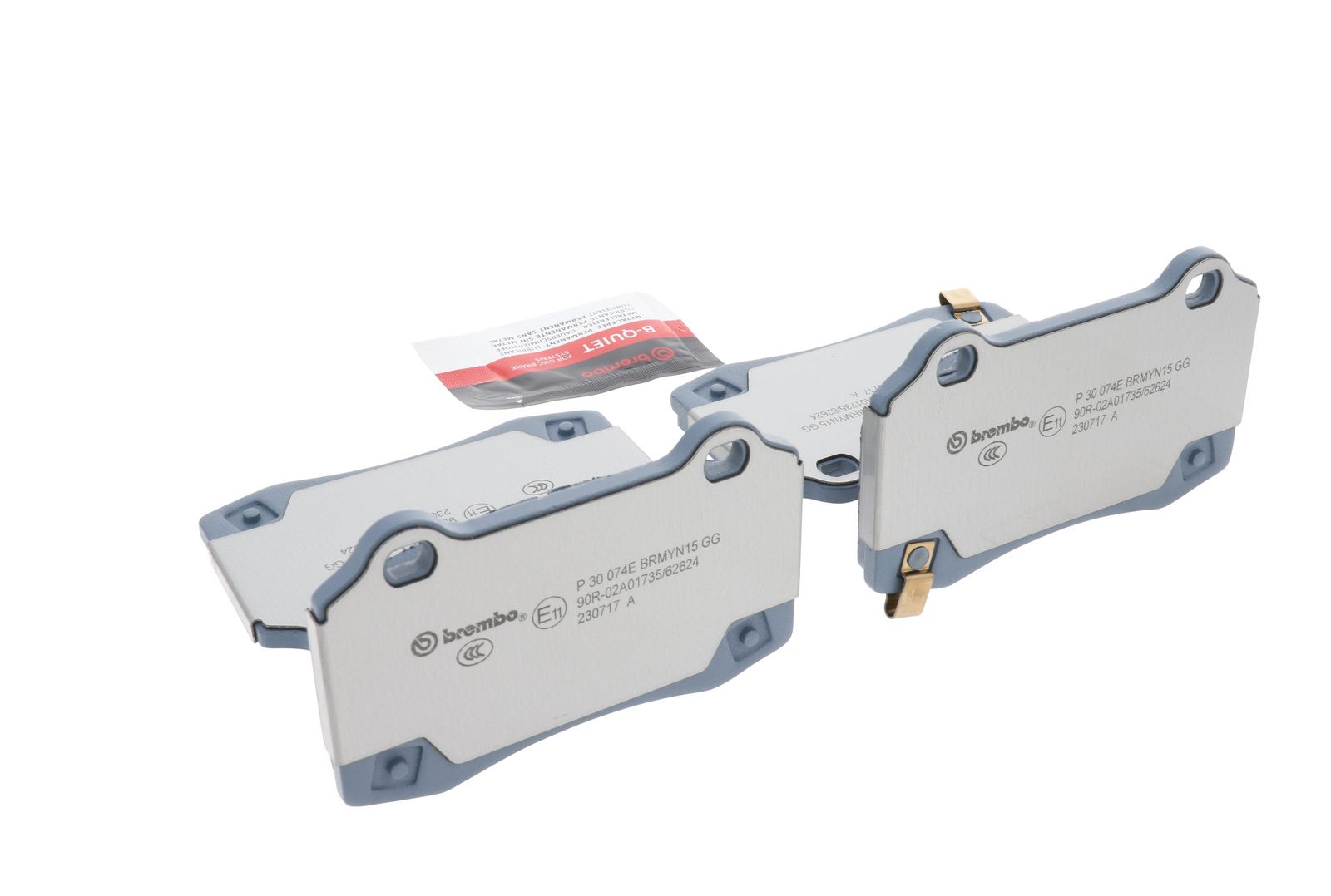 BEYOND EV Rear Disc Brake Pad Set - P30074E_14