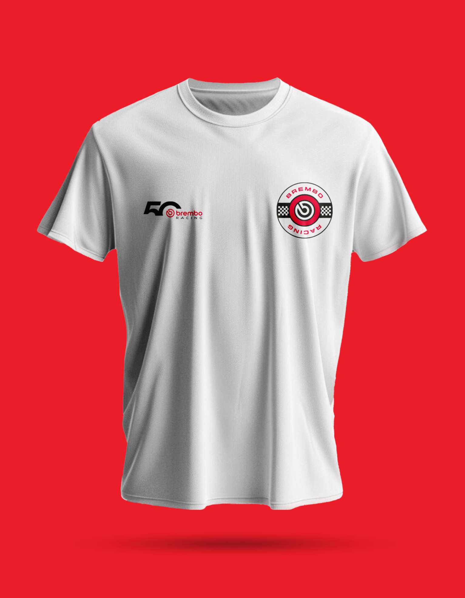 50th Anniversary T-SHIRT White Driven By Passion - Man