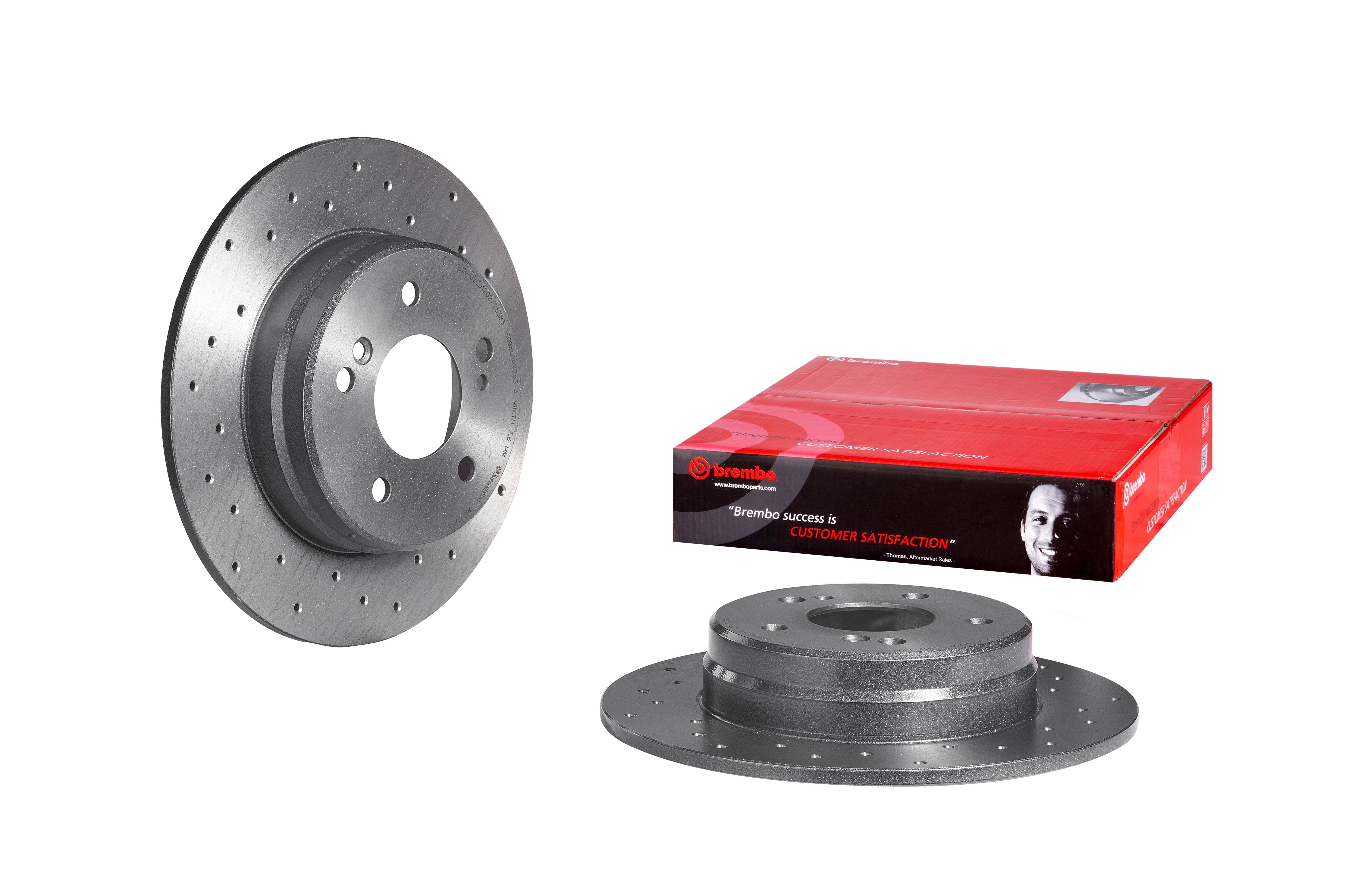PRIME UV Coated Front Disc Brake Rotor 09.B858.11 | Brembostore