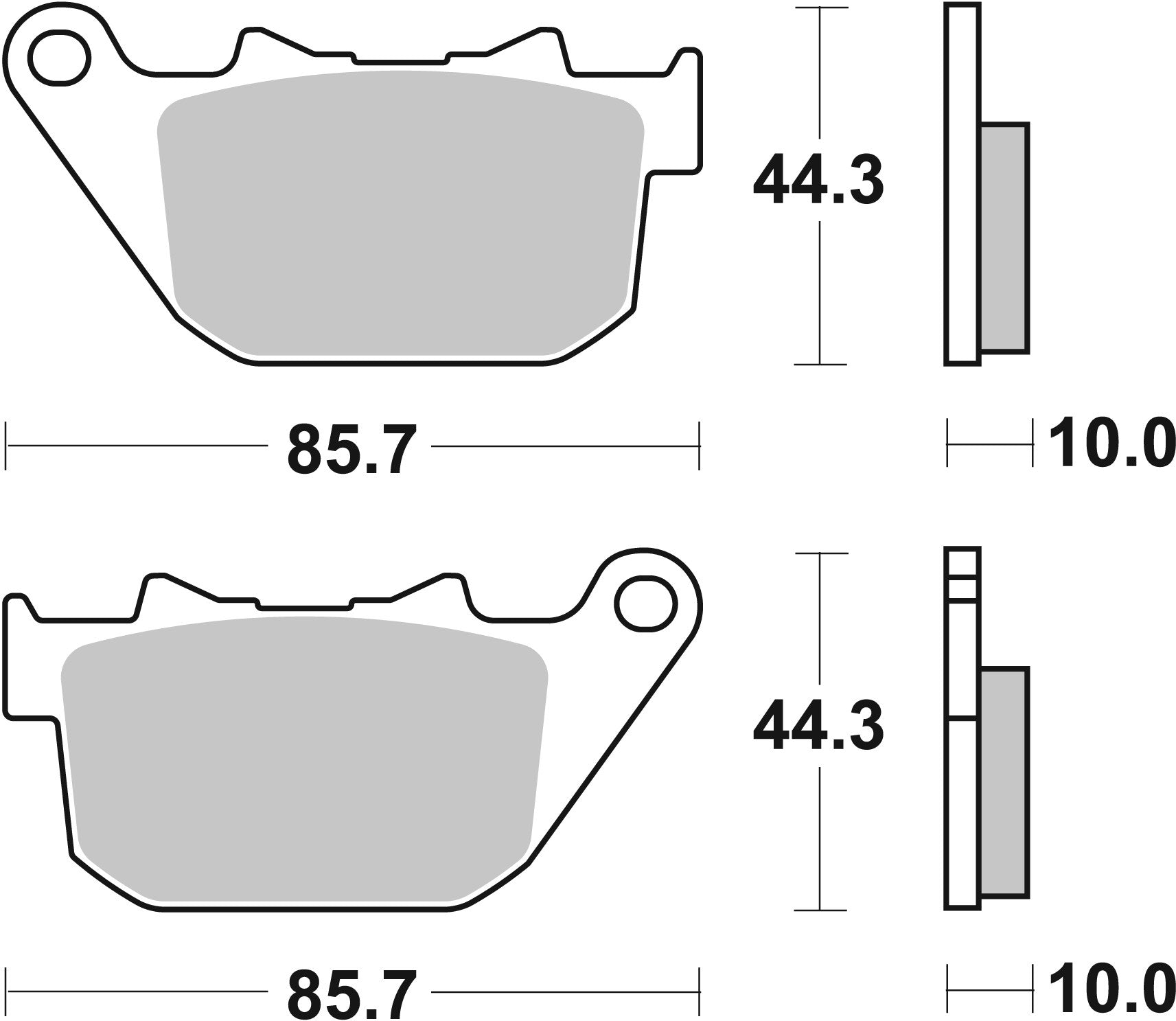 Brake Pads - 07HD14SP_02
