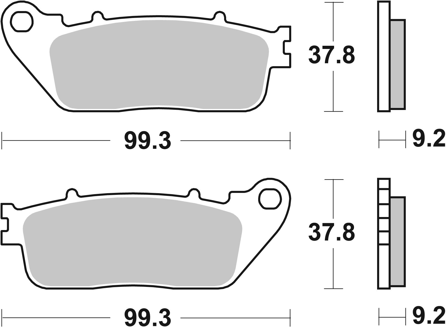 Brake Pads - 07HO13SP_02