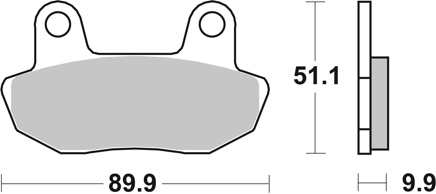 Brake Pads - 07HO1609_02