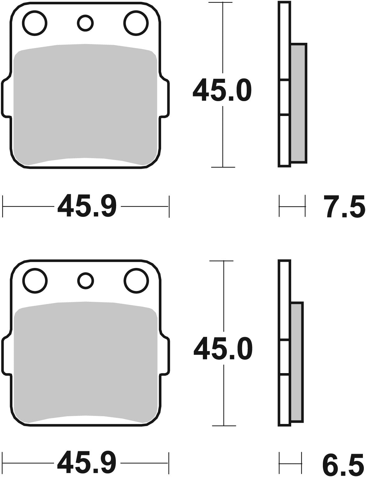 Brake Pads - 07HO20SX_02