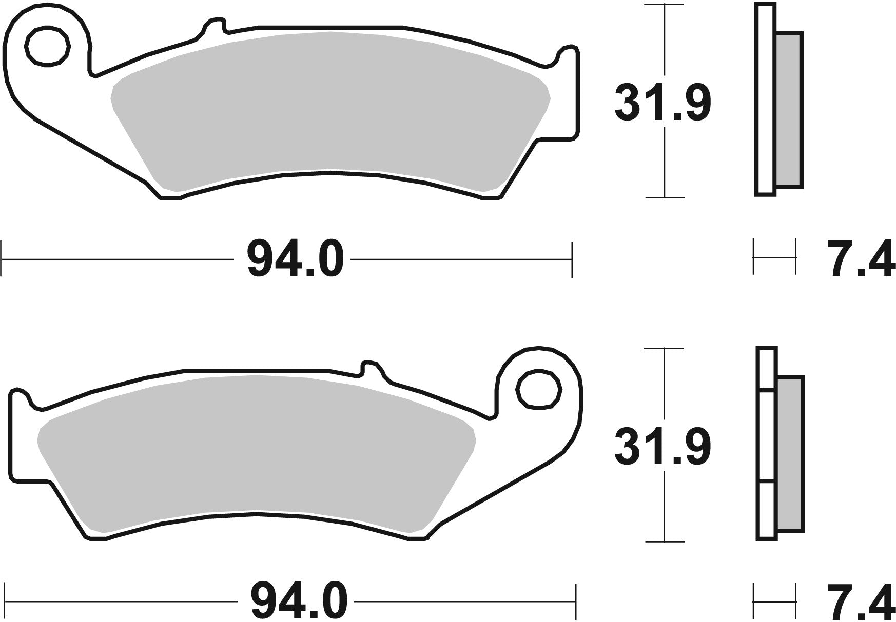 Brake Pads - 07HO25SD_02