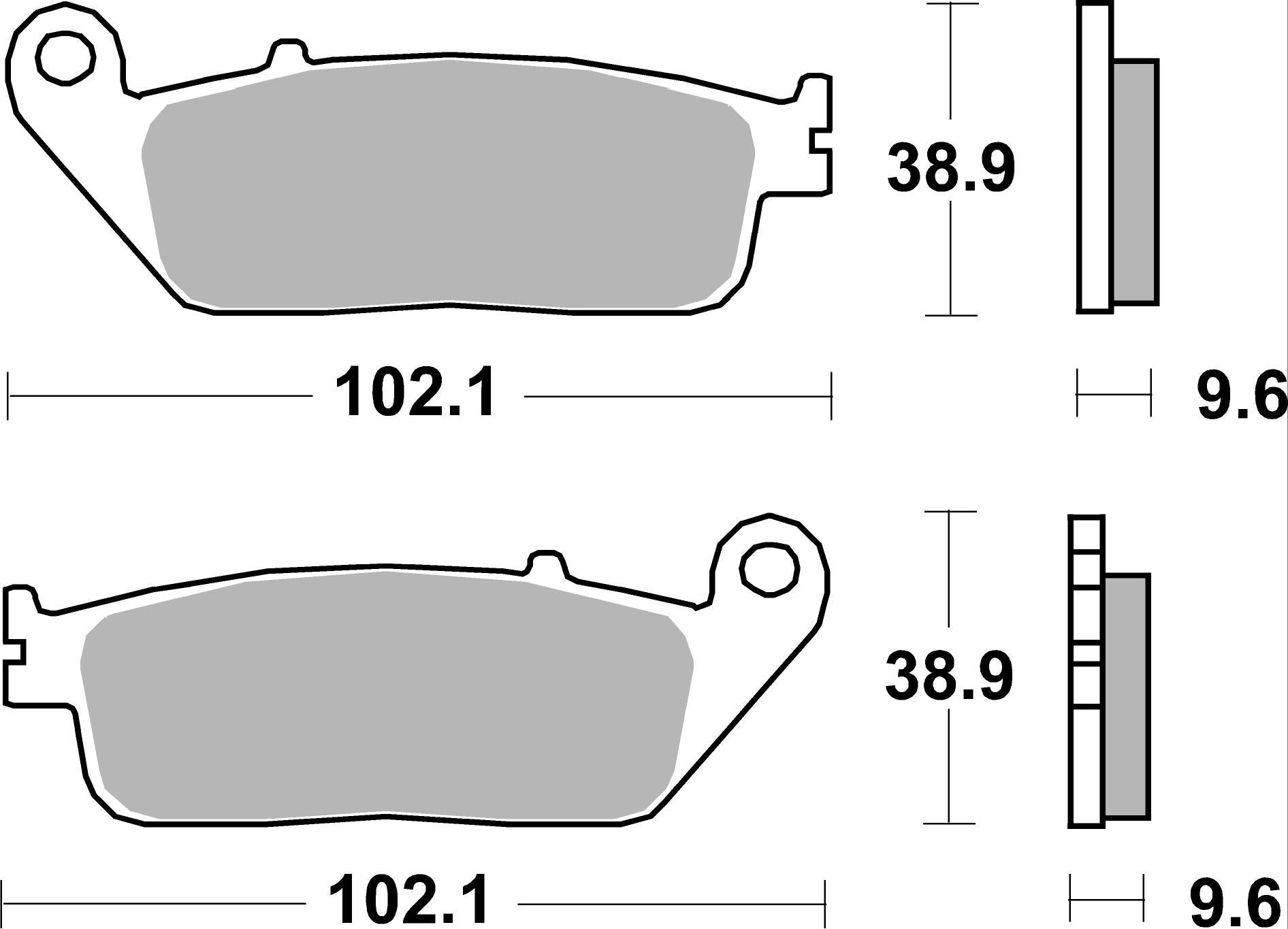 Brake Pads - 07HO41SR_02