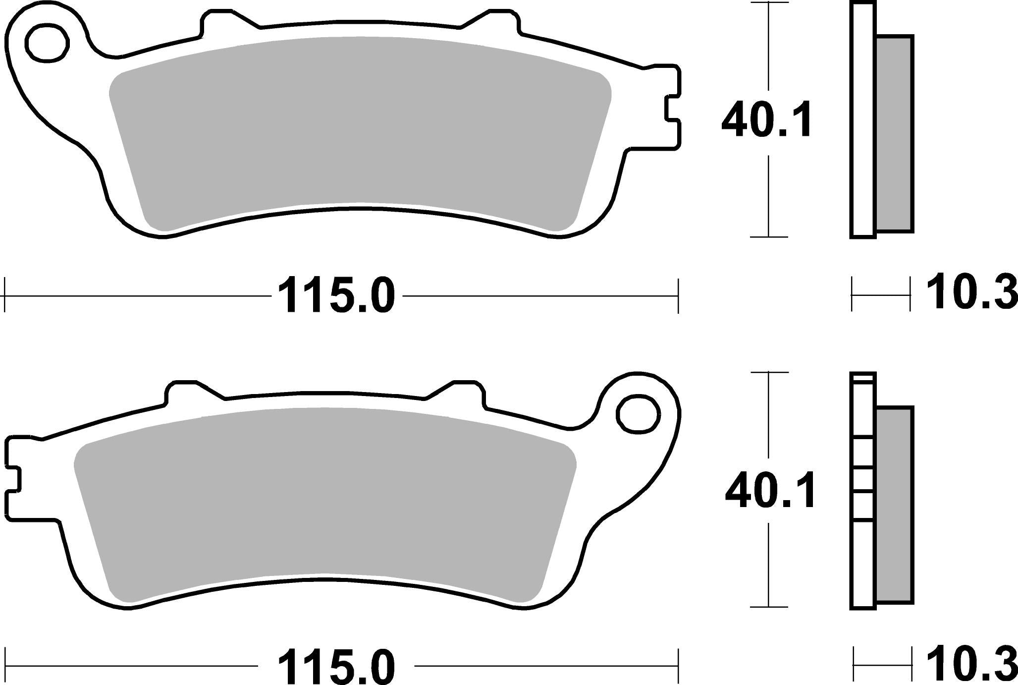Brake Pads - 07HO52SP_02