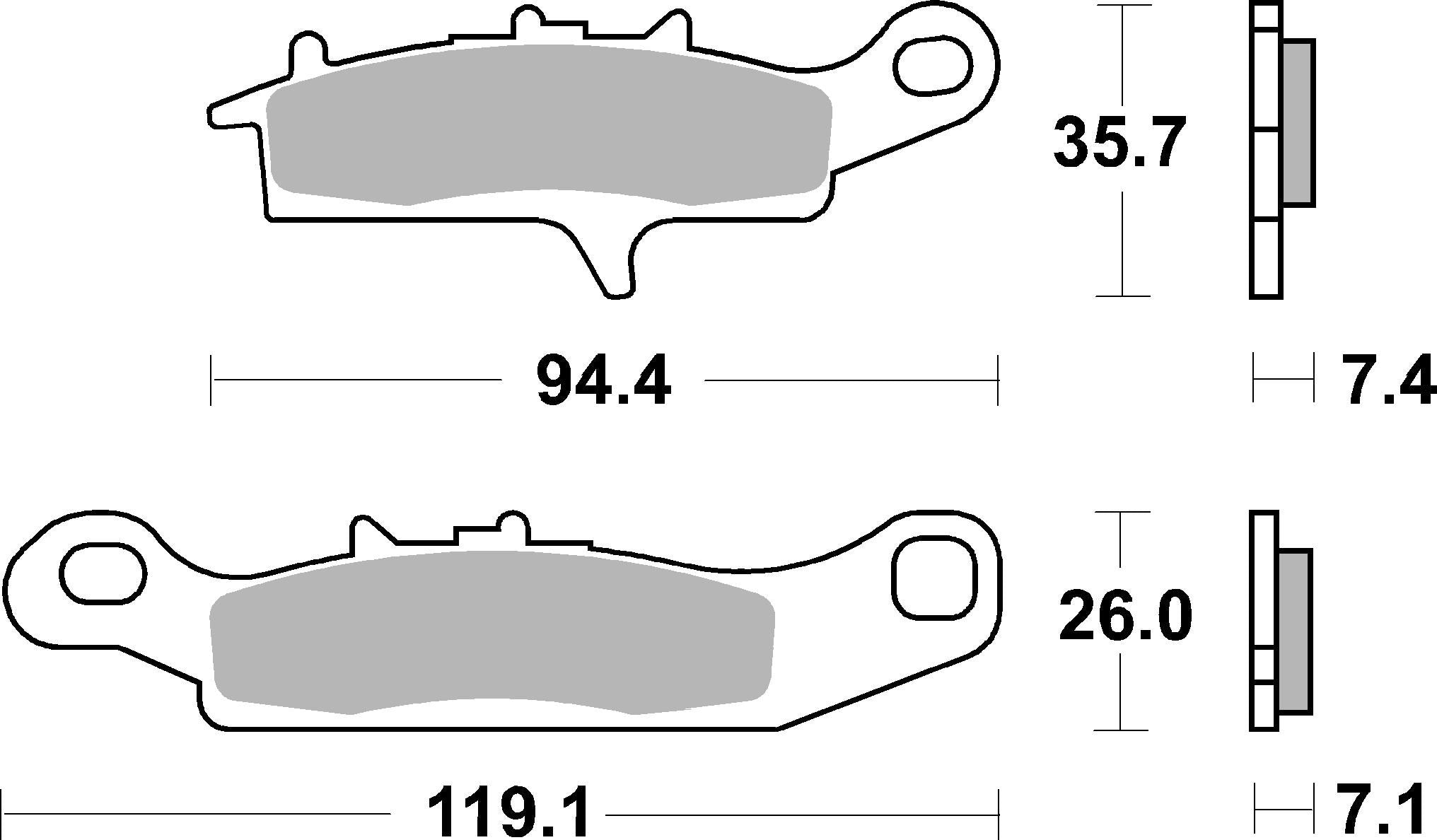 Brake Pads - 07KA25SX_02
