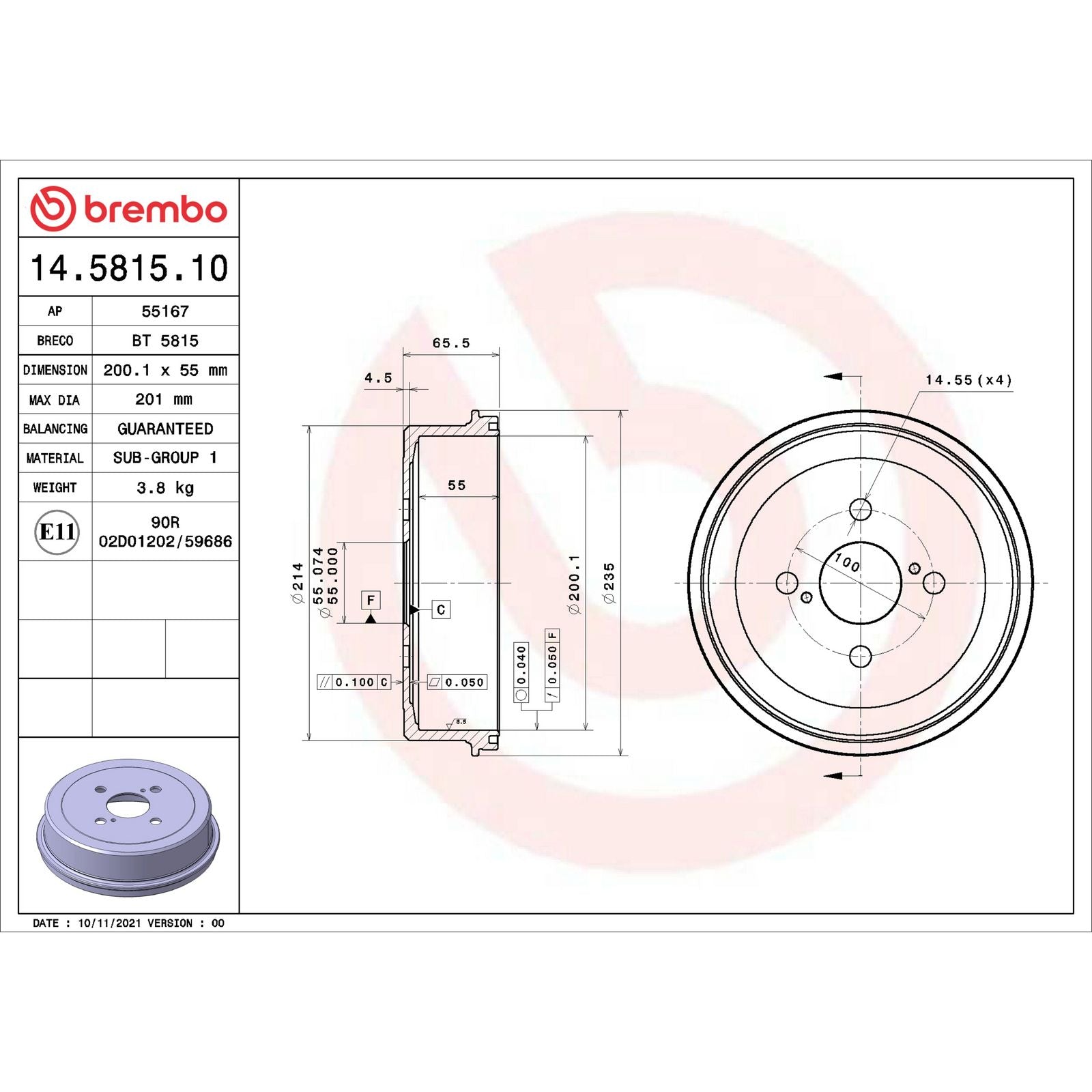 ESSENTIAL Rear Brake Drum - 14.5815.10_06
