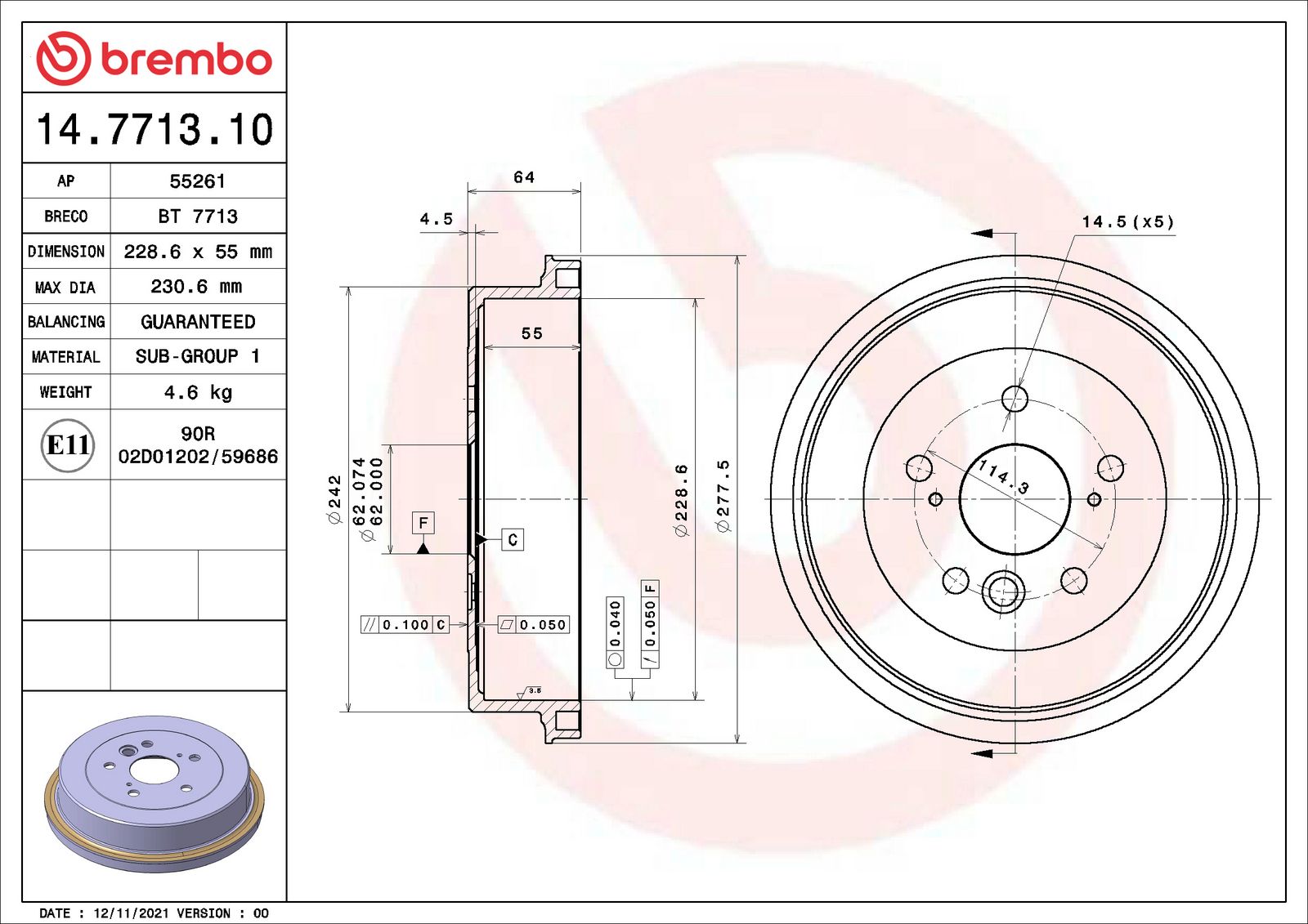ESSENTIAL Rear Brake Drum - 14.7713.10_06