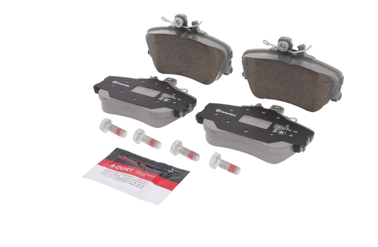 PRIME Ceramic Front Disc Brake Pad Set - P06017N_04
