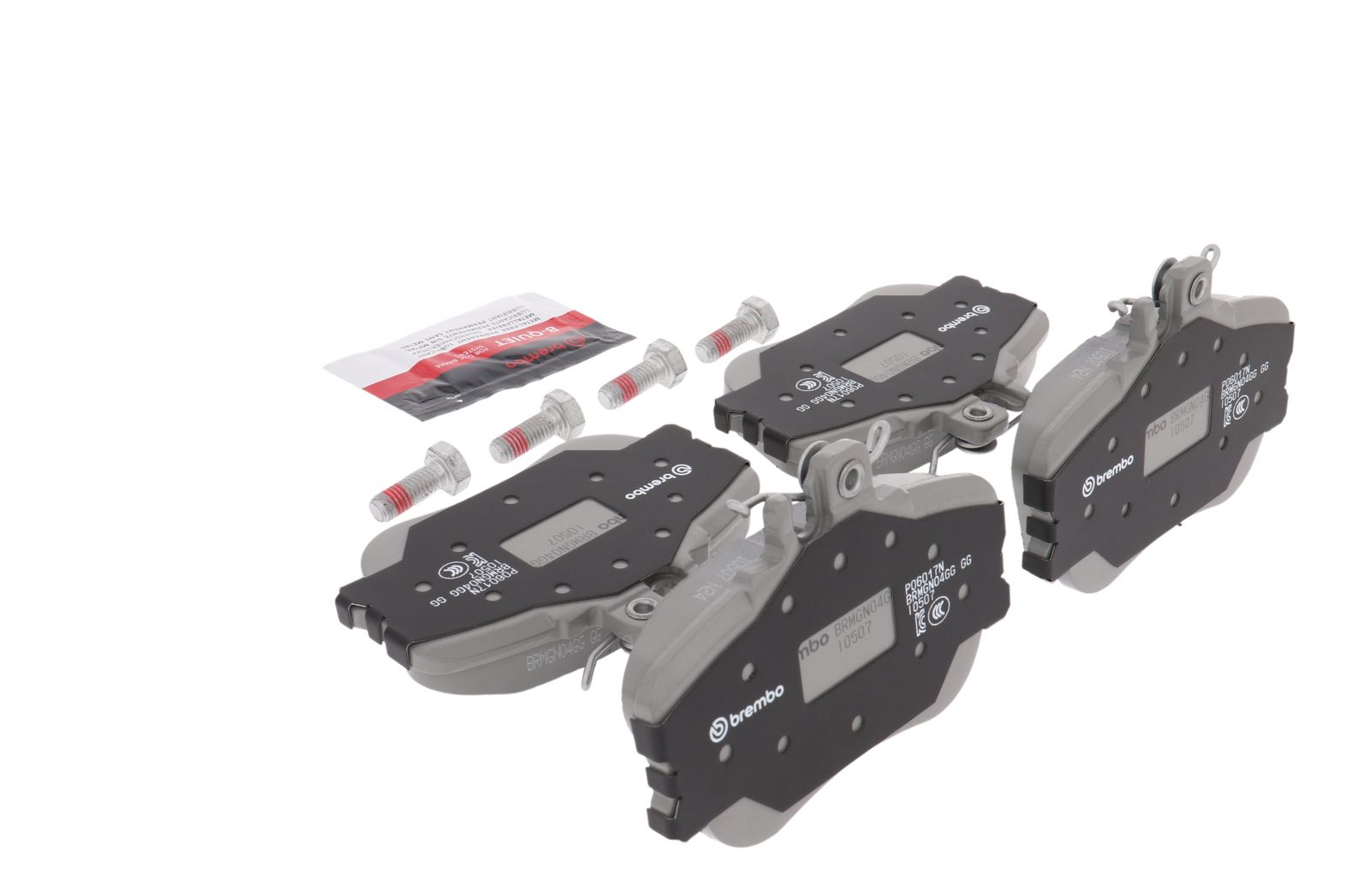 PRIME Ceramic Front Disc Brake Pad Set - P06017N_11