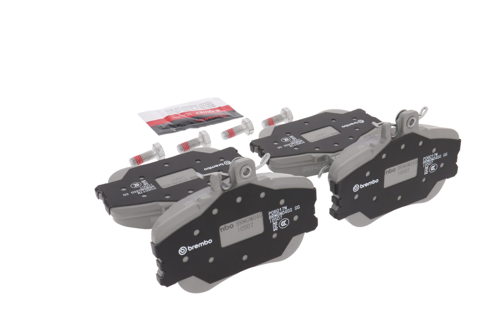 PRIME Ceramic Front Disc Brake Pad Set - P06017N_12