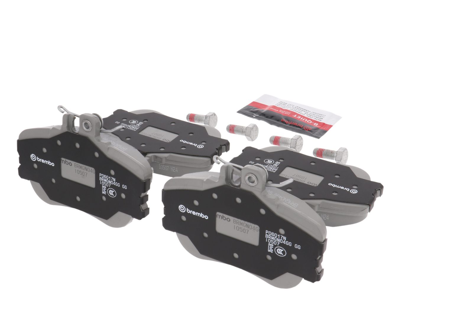 PRIME Ceramic Front Disc Brake Pad Set - P06017N_16