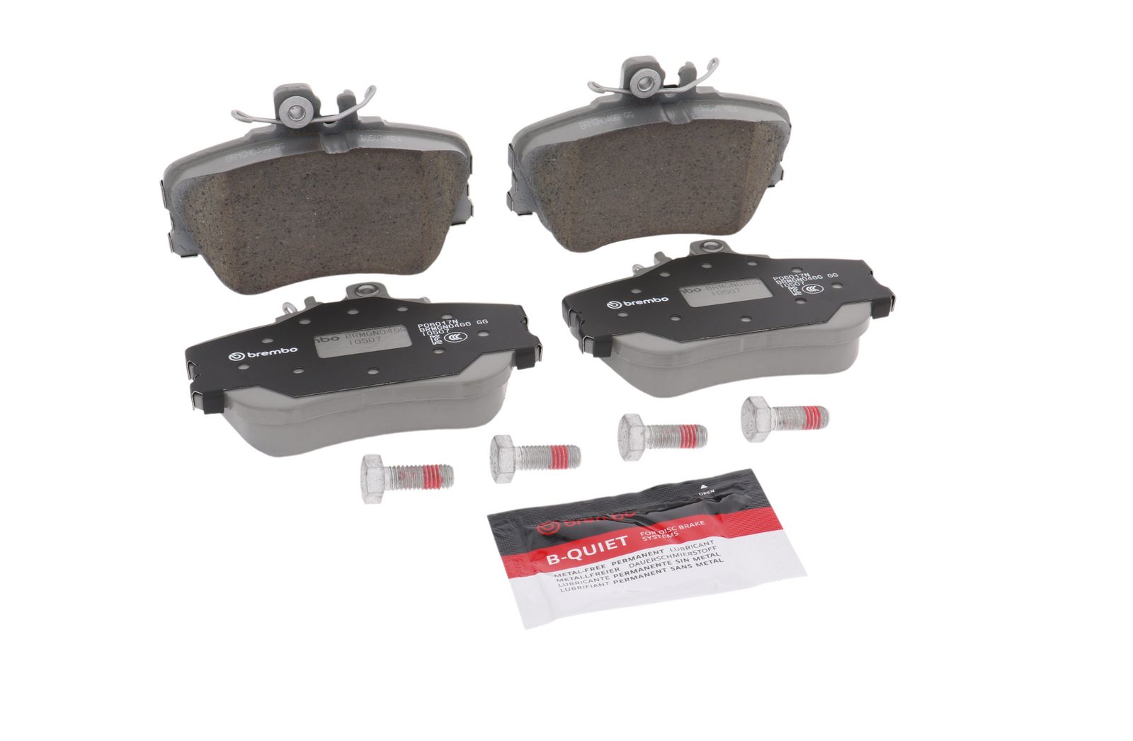 PRIME Ceramic Front Disc Brake Pad Set - P06017N_25