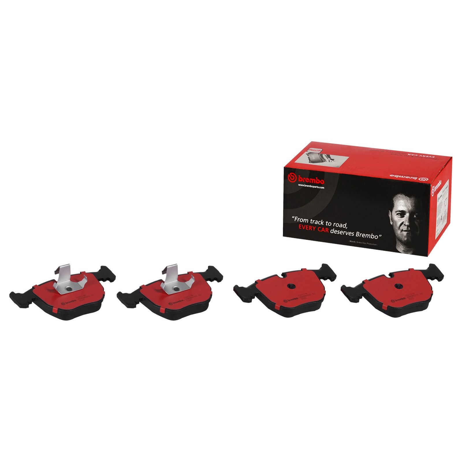 PRIME Ceramic Front Disc Brake Pad Set - P06021N_01