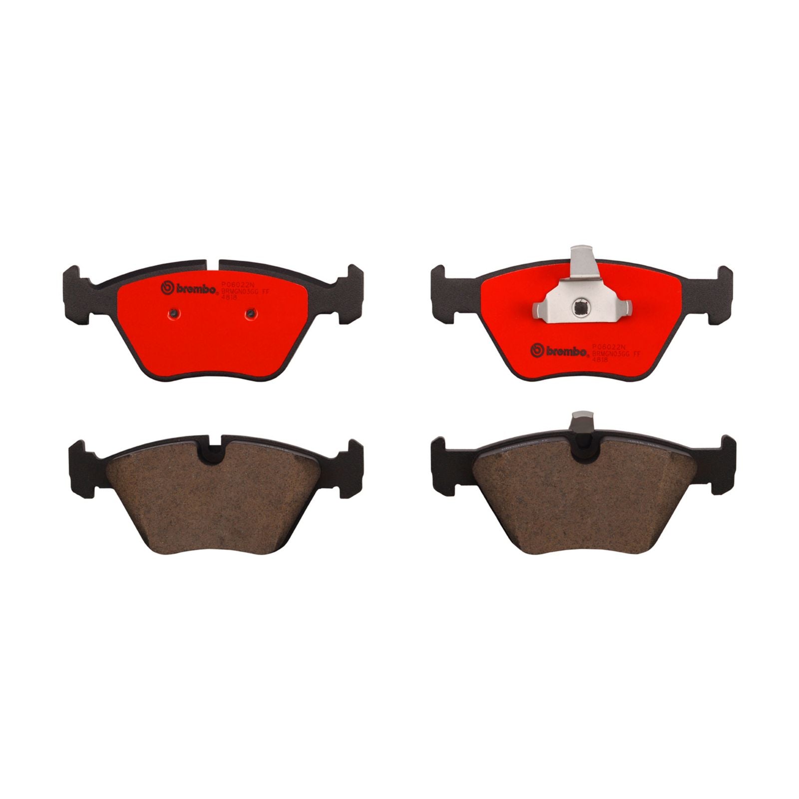 PRIME Ceramic Front Disc Brake Pad Set - P06022N_02