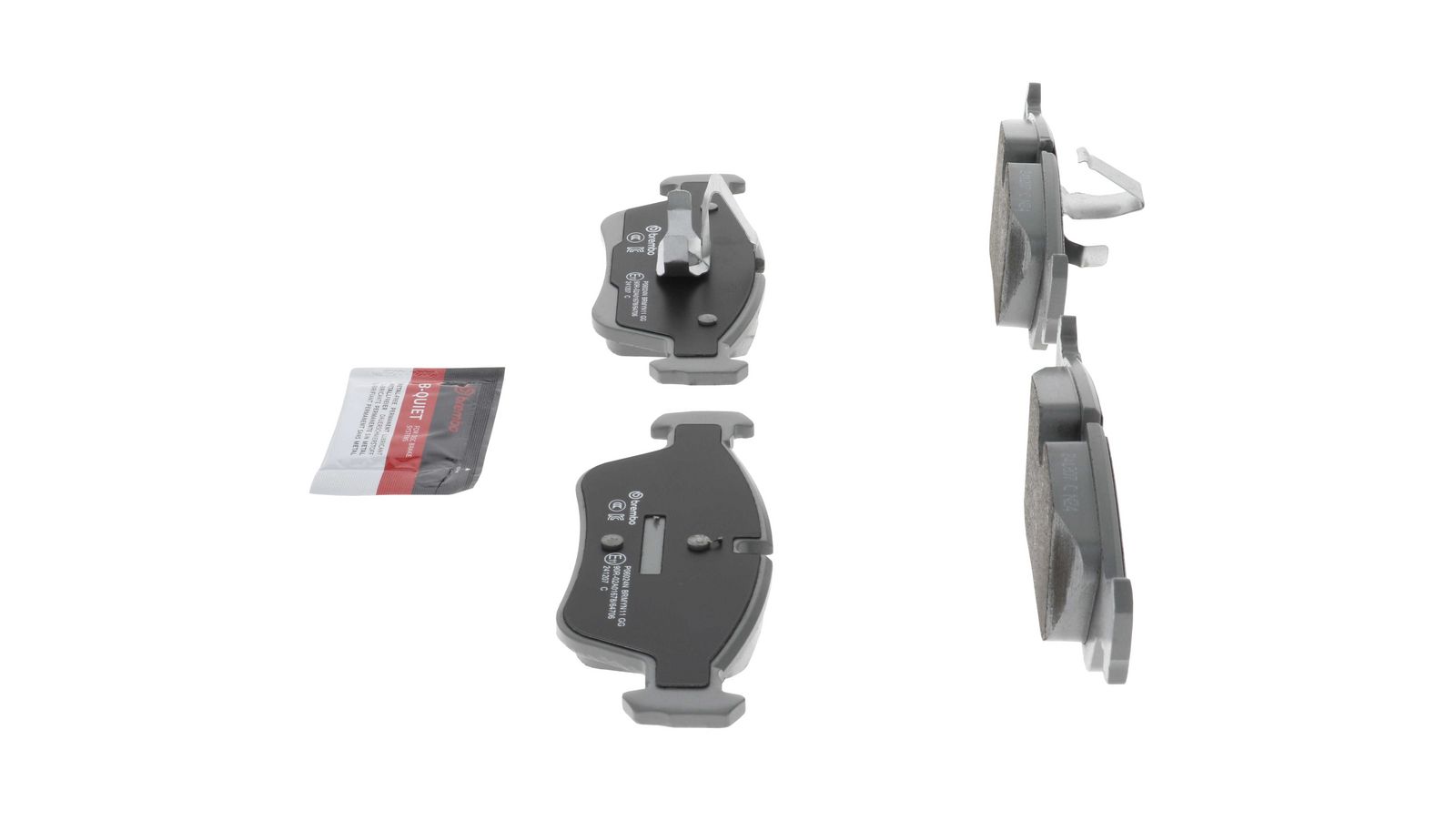 PRIME Ceramic Front Disc Brake Pad Set - P06024N_09