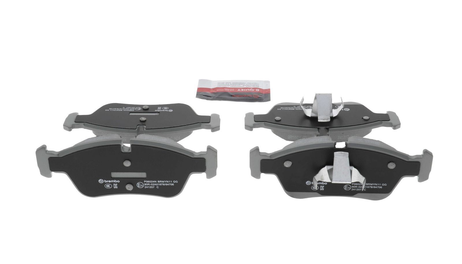 PRIME Ceramic Front Disc Brake Pad Set - P06024N_15