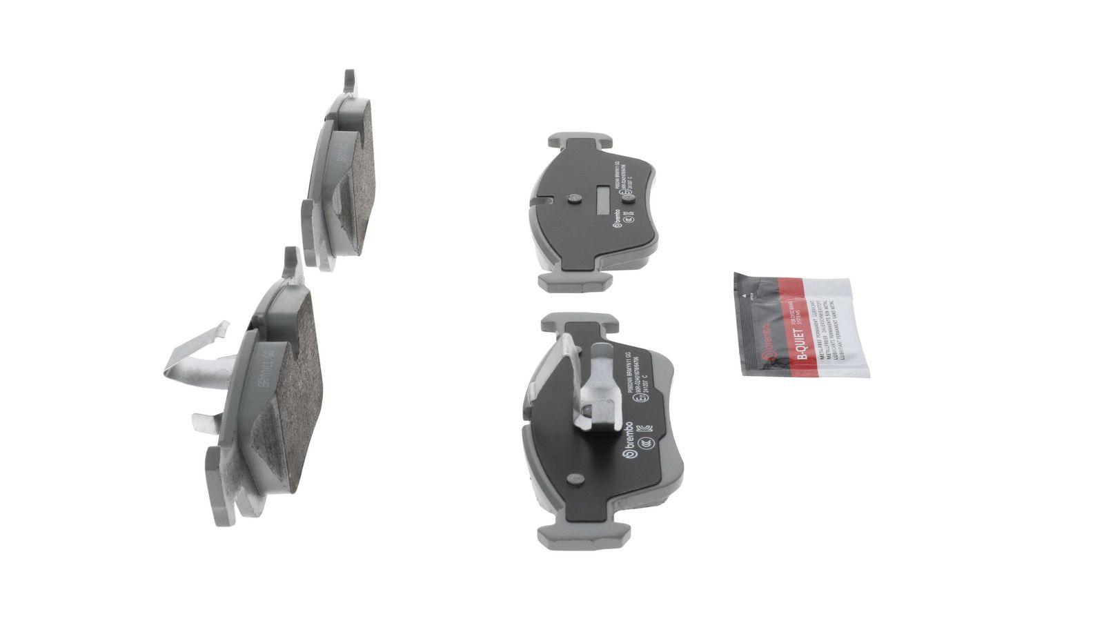 PRIME Ceramic Front Disc Brake Pad Set - P06024N_21