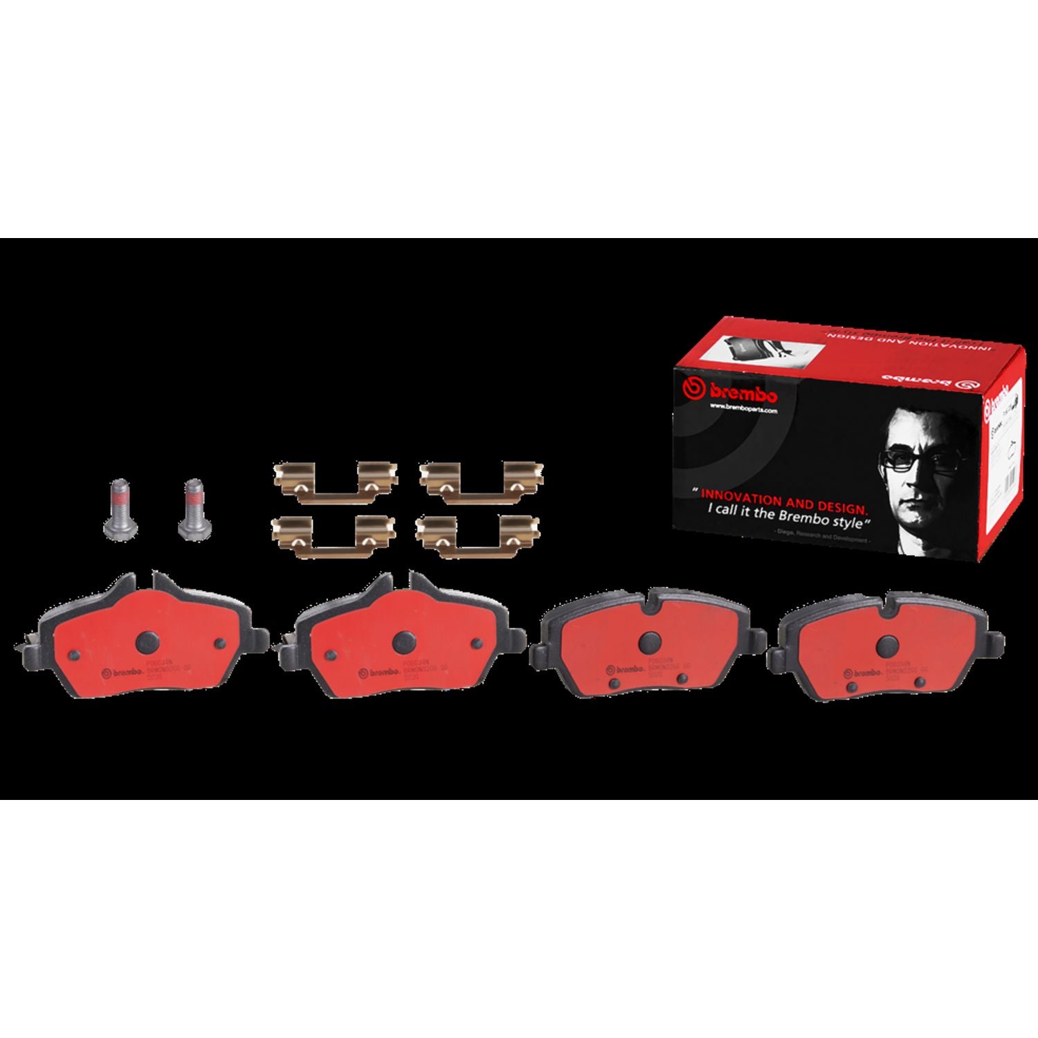 PRIME Ceramic Front Disc Brake Pad Set - P06034N_01