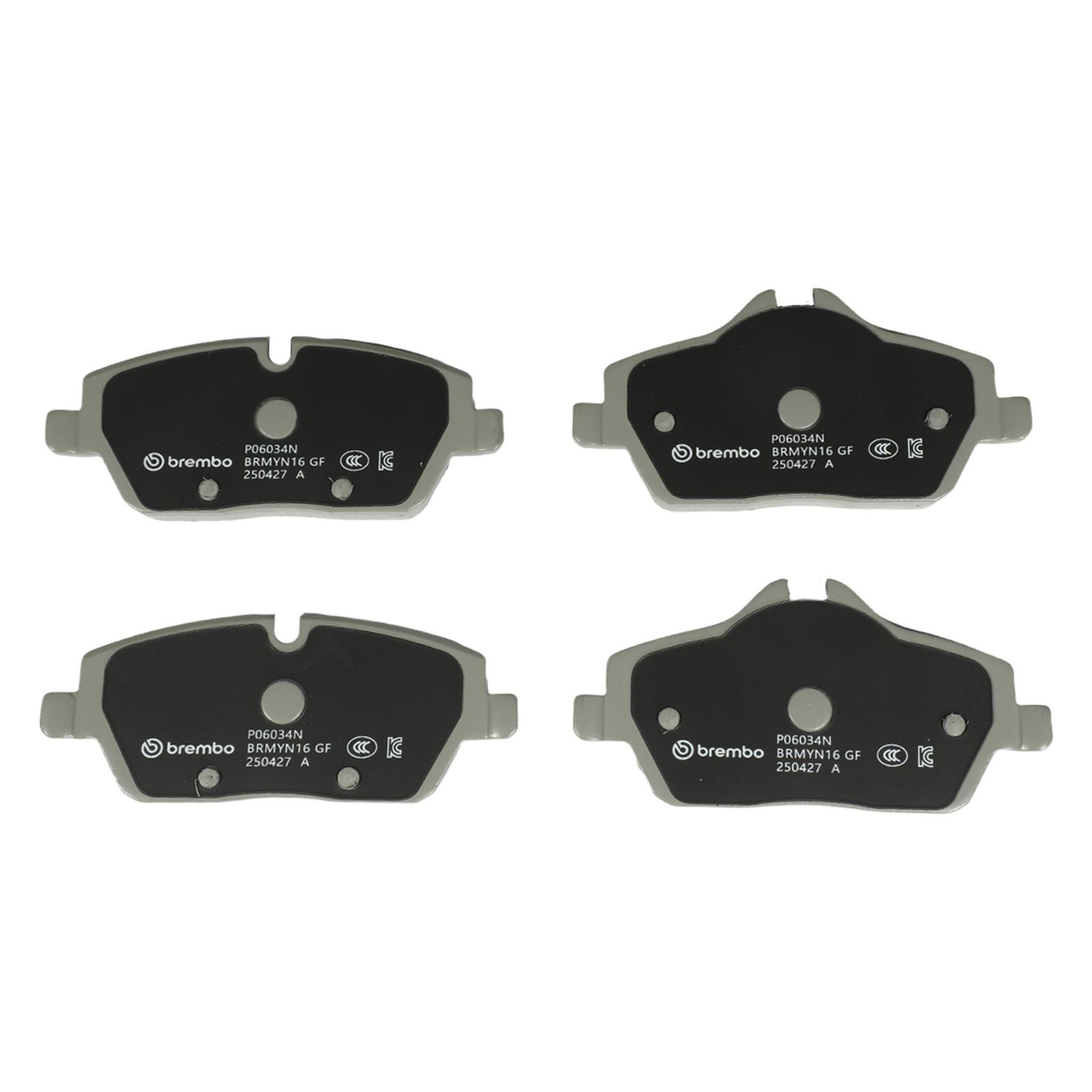 PRIME Ceramic Front Disc Brake Pad Set - P06034N_04