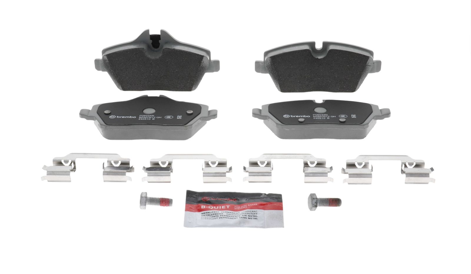 PRIME Ceramic Front Disc Brake Pad Set - P06034N_07