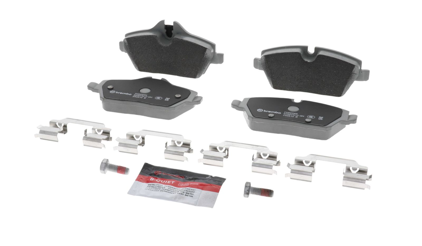 PRIME Ceramic Front Disc Brake Pad Set - P06034N_08