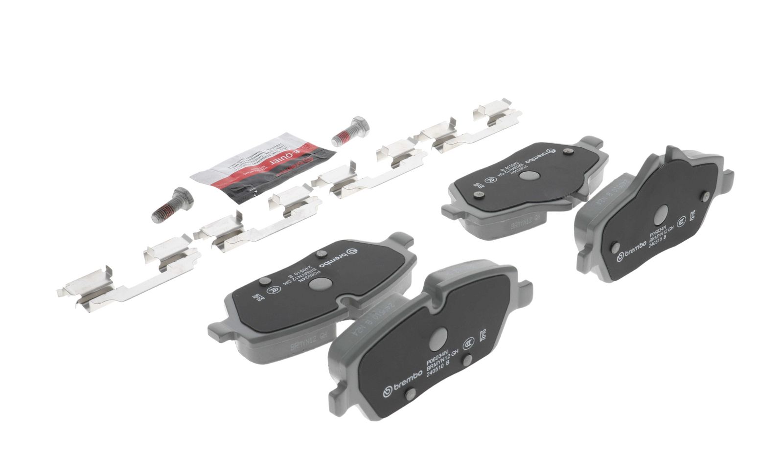 PRIME Ceramic Front Disc Brake Pad Set - P06034N_16