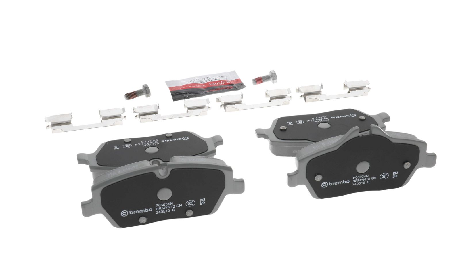 PRIME Ceramic Front Disc Brake Pad Set - P06034N_18