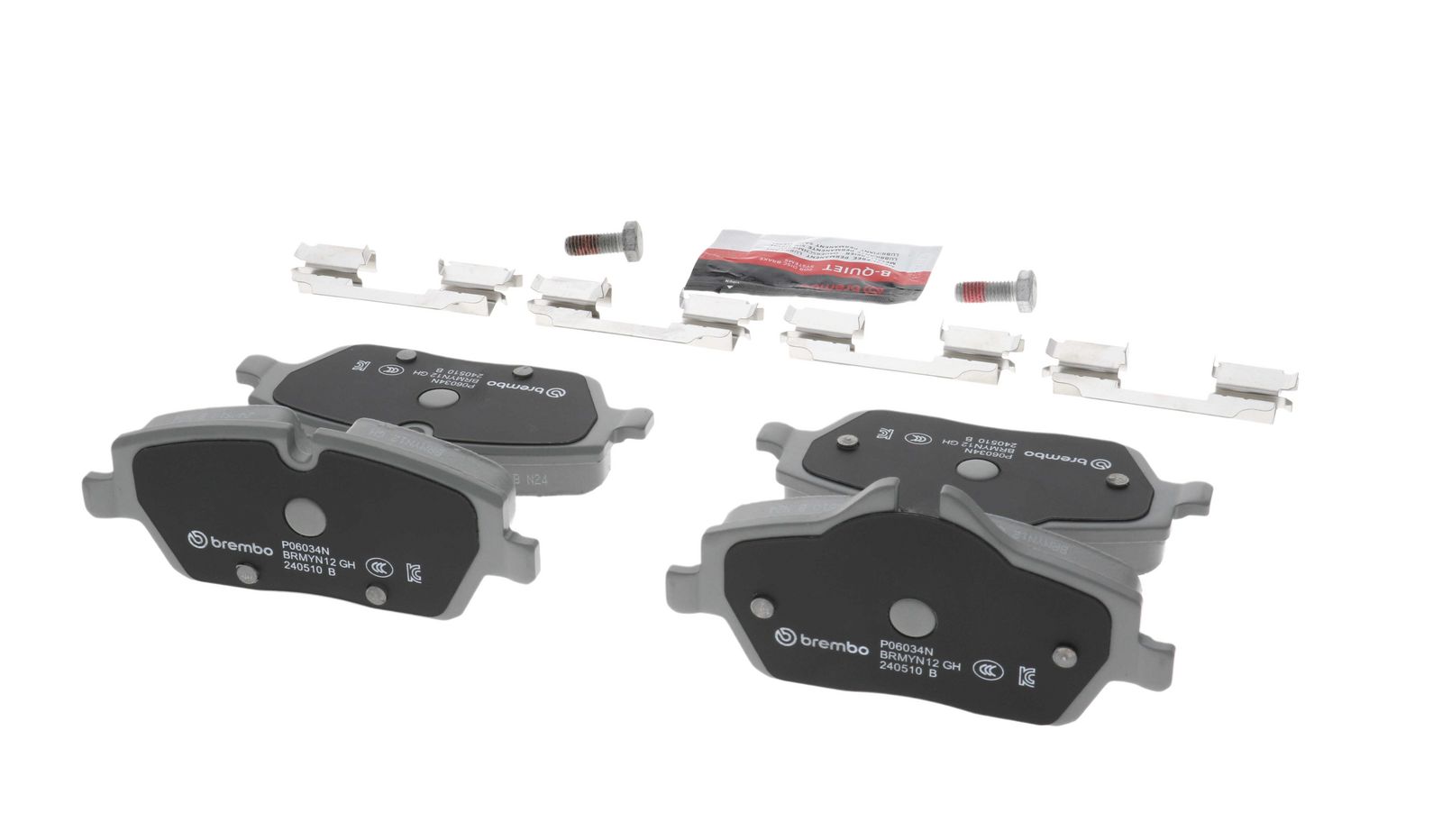 PRIME Ceramic Front Disc Brake Pad Set - P06034N_20