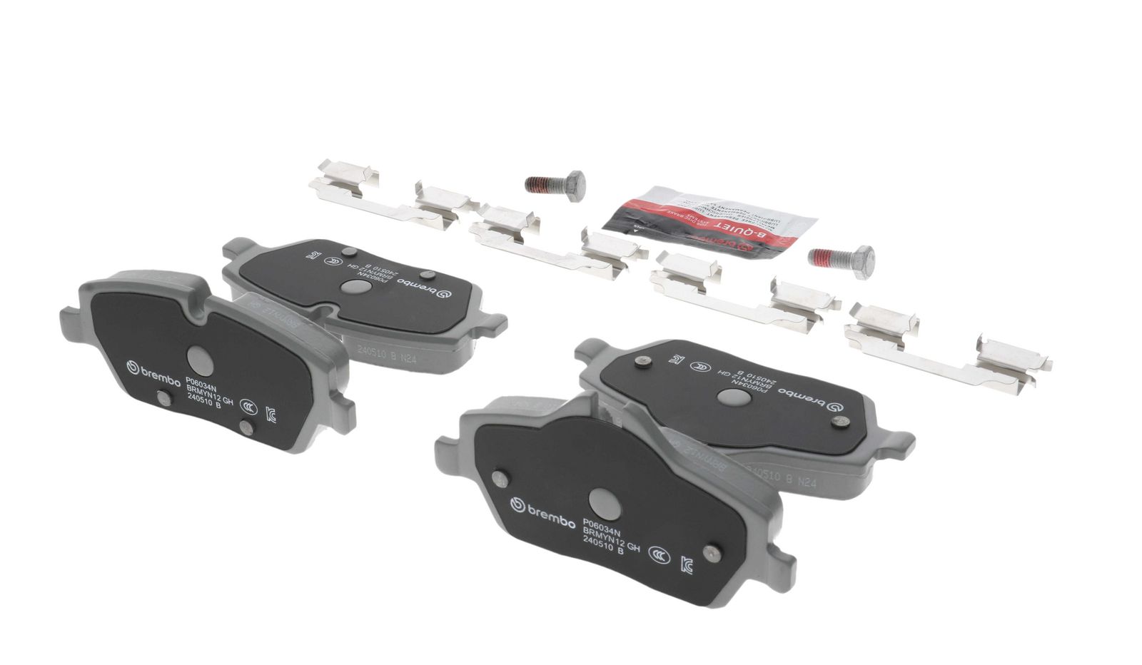 PRIME Ceramic Front Disc Brake Pad Set - P06034N_21
