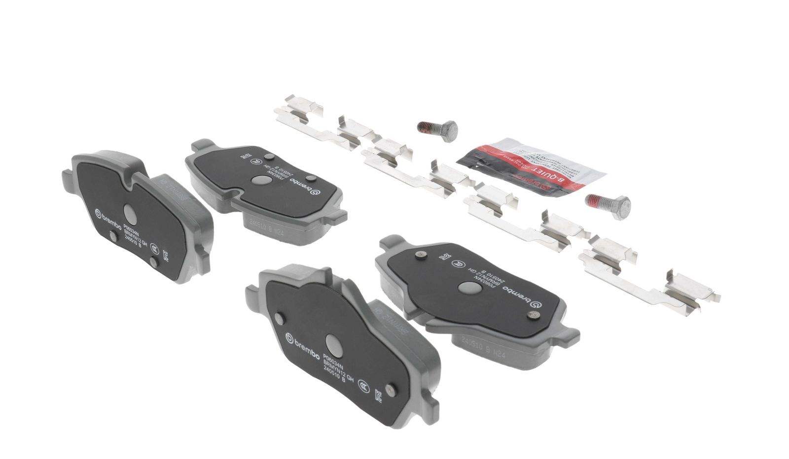 PRIME Ceramic Front Disc Brake Pad Set - P06034N_22