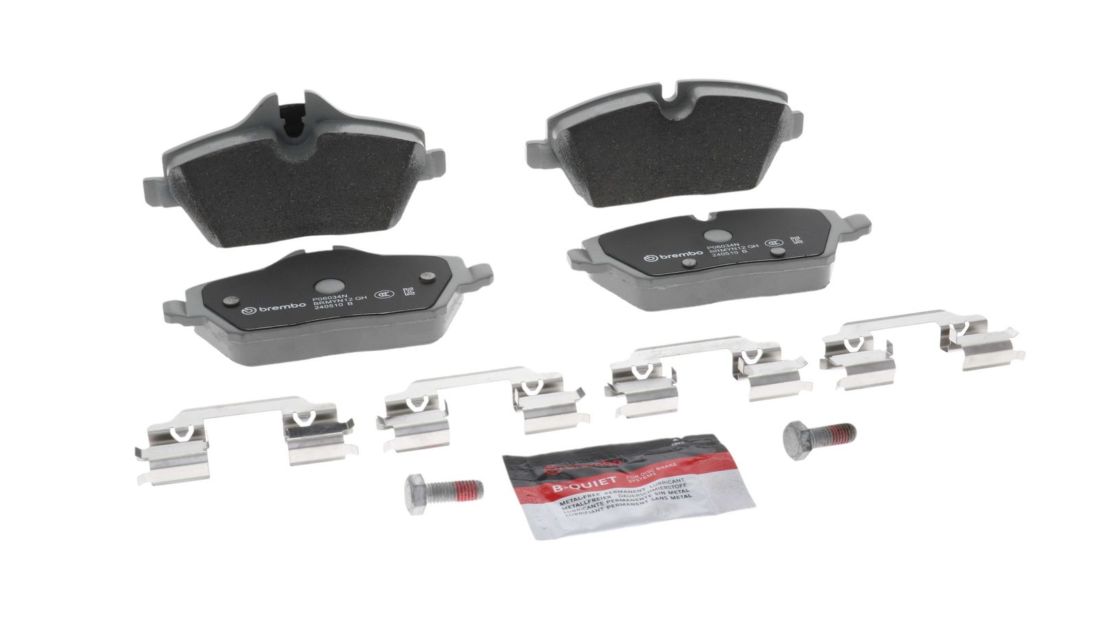 PRIME Ceramic Front Disc Brake Pad Set - P06034N_30